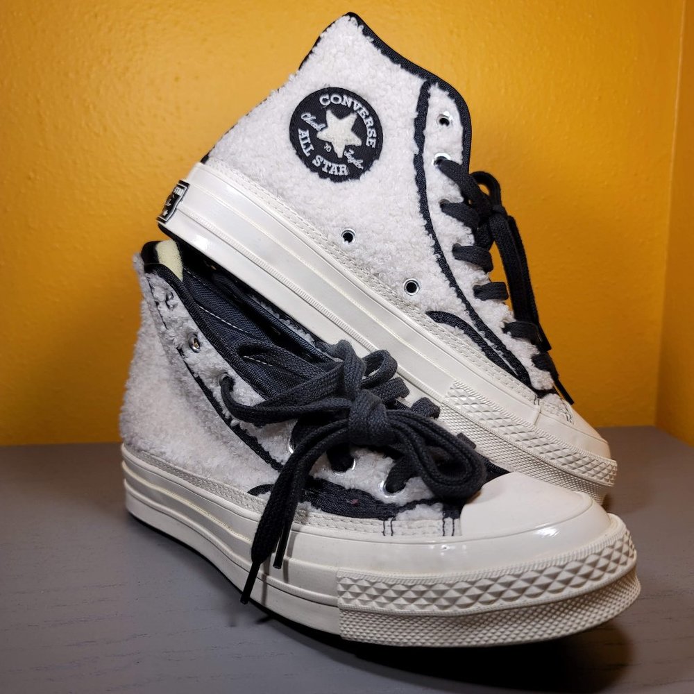 Converse Chuck Taylor All Star Cozy Utility Chuck 70 Sherpa Sneakers Size 7